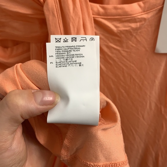 MM6 Asymmetrical Knotted Wrap Shirt Dress - Picture 12 of 12